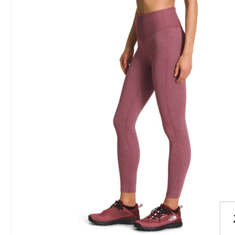 NWT-The North Face- Dune Sky 7/8 Tight-Wild Ginger Heathered (dark red)-Size XXL